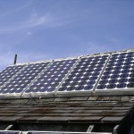 Solar PV panels powering Stubbs Winery